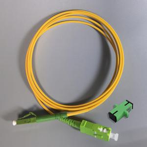 실내 섬유 패치 코드 FTTH SC/APC - LC/APC 통신 광섬유 직경 2mm 1.1/3/5/710M 광학 패치 케이블
