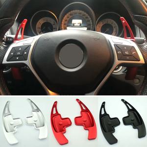 메르세데스 벤츠 A B E M 클래스 w204 w212 GLK CLA GLA 자동차 스티어링 휠 패들 시프트 확장 시프터 DSG 자동차 스티커 스타일링