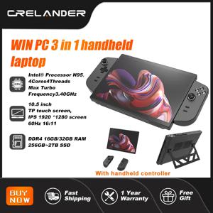 CRELANDER 노트북 인텔 N95 CPU 4코어 4스레드 10.5