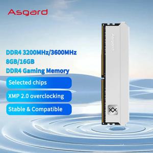 Asgard PC 데스크탑용 램 메모리, DDR4, 8GB, 16GB, 32GB, 3200MHz, 3600MHZram, DDR4, Feryr 시리즈