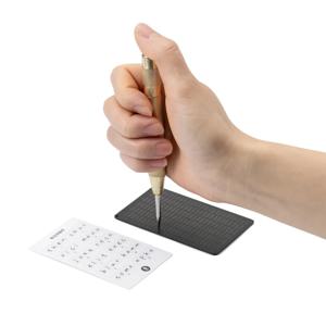 Seed Phrase 금속판 니모닉 저장 백업 하드웨어 지갑 24개 단어 암호화 자산 복구 키트 저장