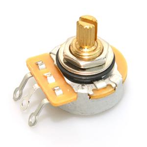 일렉트릭 기타 및 베이스 톤 볼륨 부품용 1 PCS 황동 분할 샤프트 전위차계 450G 250K/500K 냄비