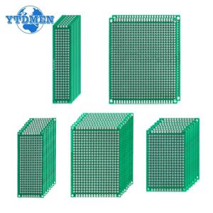 4PCS-40PCS 범용 PCB 프로토 타입 보드 녹색 양면 2x8 3x7 4x6 5x7 7x9CM Protoboard Breadboard DIY 전자 키트