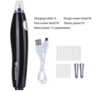 전문 미술 드로잉 전기 지우개/고무 하이 라이트 스케치 지우개 자동 지우개 USB 충전 지우개 전기 연필 고무