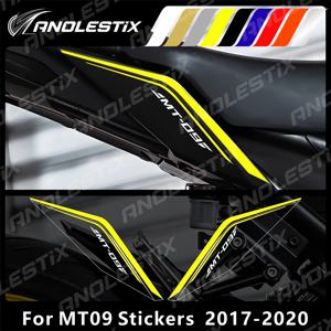 AnoleStix 반사 오토바이 스티커 시트 페어링 데칼 세트 YAMAHA MT09 MT-09 SP 2017 2018 2019 2020