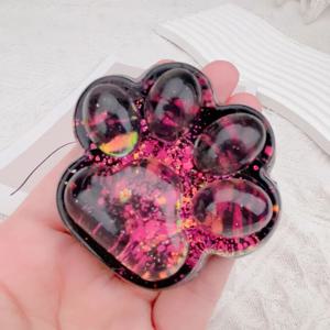 Squishy 귀여운 고양이 발톱 Fidget 장난감 느린 리바운드 스트레스 릴리프 핀치 감압 고양이 발 부드러운 짜기 장난감 어린이를위한 휴일 선물