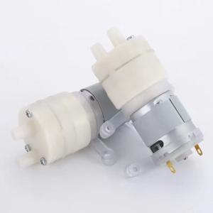 1PC 365 마이크로 워터 펌프 모터 DC 12V 자체 프라이밍 펌프 자동 전기 다이어프램 펌프 대형 흐름 1.45L/Min ABS 식품 등급