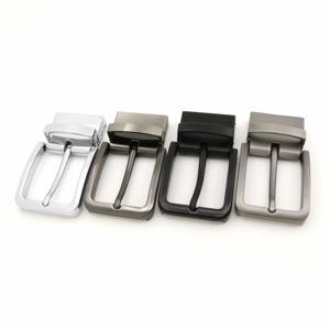 남자 금속 핀 벨트 버클 가역 클립 버클 DIY 가죽 공예 청바지 액세서리 3.3-3.4cm 와이드 벨트