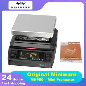 MINIWARE MHP50 미니 핫 플레이트 예열기 50*50mm 가열 영역 항온 가열 테이블 350 ℃   지능형 난방 도구