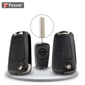 YIQIXIN 플립 접이식 원격 자동차 키 커버 케이스 쉘 Vauxhall Opel Astra H Corsa D Vectra B C Mokka G Zafira Vectra Signum