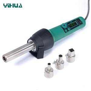 YIHUA 휴대용 뜨거운 공기 스테이션 8858-I LED 디지털 디스플레이 납땜 스테이션 700W 솔더 건 PCB SMD 수리 BGA 재 작업 스테이션