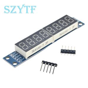 캐스케이드형 디지털 튜브 디스플레이 모듈 MAX7219 LED 디스플레이는 캐스케이드형 8비트 직렬 3 IO 포트 제어를 지원합니다.