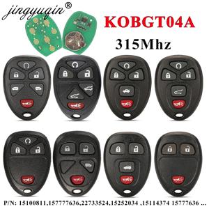 Jingyuqin 원격 키 KOBGT04A 315Mhz Chevrolet Captiva HHR Uplander 폰티악 몬타나 SV6 토성 릴레이 Buick Terraza