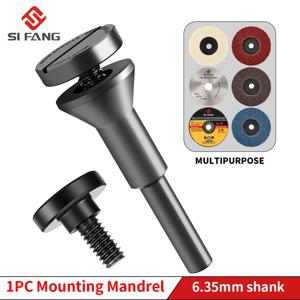 1PC 장착 맨드릴 맞춤 원형 톱 블레이드 다이 그라인더 드릴 로타리 도구 용 6/10mm 나사 너트가있는 연결로드 어댑터