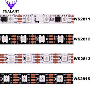 WS2812B WS2811 WS2815 WS2813 RGBIC LED 스트립 WS2812 30/60/144픽셀/Led/m 개별적으로 주소 지정이 가능한 스마트 테이프 조명 DC5V/12V