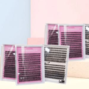 개별 클러스터 속눈썹 익스텐션, 혼합 길이 DIY 클러스터 속눈썹, 30D, 40D, 280 개