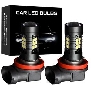 2X H11 LED H16 JP H8 H9 안개등 전구 Renault Megane 2 3 Duster Logan Clio 4 3 Laguna 2 Sandero Scenic 2 Captur 자동 램프