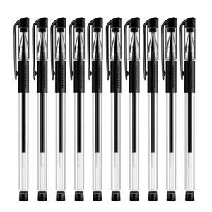 35/25pcs 젤 펜 세트 학교 용품 검정 파랑 빨강 잉크 색상 0.5mm 볼펜 Kawaii PenWriting 도구 학교 OfficeStationery