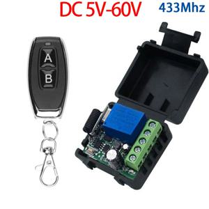 범용 게이트 원격 릴레이 리시버 요청 코드, DIY 미니 모듈, 차고 문짝 LED 조명용, RF 433Mhz 스마트 스위치, DC 12V 10A