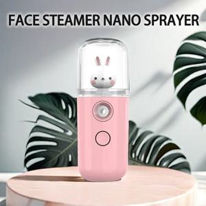 미니 나노 가습기 토끼 디자인 휴대용 30ml USB 분무기 공기 청정기 아로마 테라피 에센셜 오일 디퓨저 하이드레이터