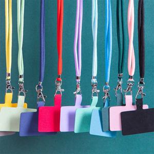 Crossbody 매는 밧줄 목걸이 스트랩 범용 휴대 전화 매는 밧줄 긴 조정 전화 케이스 클립 안전 분실 방지 매는 밧줄