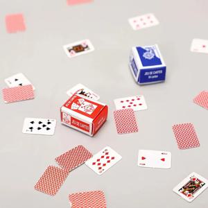 1PC 야외 휴대용 미니 손가락 끝 재생 카드 슈퍼 여행 파티 재생 카드 야외 파티 수집 활동에 적합