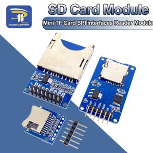 마이크로 SD 카드 미니 TF 카드 리더 모듈 Arduino DIY KIT 용 레벨 변환기 칩 5V/3.3V가있는 SPI 인터페이스