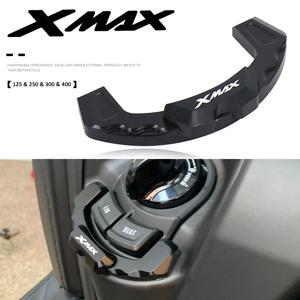 전기 문짝 잠금 커버 점화 키 캡, 야마하 XMAX300 XMAX400 XMAX250 XMAX125 X-MAX 125 250 300 오토바이 액세서리