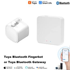 Tuya Bluetooth 핑거 로봇 스위치 버튼 푸셔 및 APP Fingerbot Arms 무선 스위치 선택을 위한 Tuya Bluetooth 게이트웨이