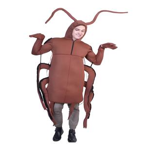 성인 키즈 놀이 할로윈 의상 남여 재미 있은 복장 파티 소품 의상 원피스 의류 코스프레 바퀴벌레 의류 2024