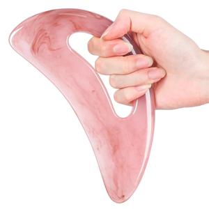 Gua sha 마사지 도구, 목 등 마사지기, 바디 다리 발, 스크래핑 침술 도구