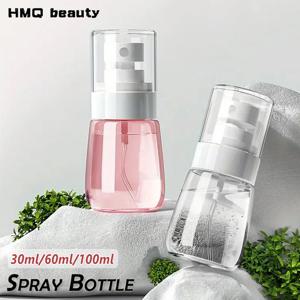 30/60/100ml 리필 형 스프레이 병 알코올 분무기 스킨 케어 메이크업 여행 액세서리를위한 미니 파인 안개 액체 용기