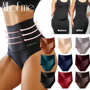 Bodyshaper 높은 허리 원활한 팬티 여성 속옷 여성 친밀한 란제리 Shapewear에 대한 항균 부드러운 가랑이 팬티