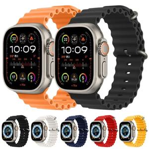 애플 워치용 오션 밴드 스트랩, 울트라 2, 49mm, 41mm, 42mm, 40mm, 손목 팔찌, 한국 iWatch 시리즈 7, 6, 3, se, 8, 9, 10, 45mm, 46mm, 44mm