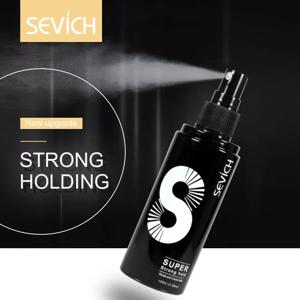 Sevich 100ml 패션 헤어 스타일링 스프레이 매일 사용 남여 강력한 고정 헤어 빌딩 섬유 빠른 일회용 헤어 홀드 스프레이