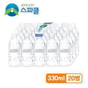 [무라벨 빈병회수] 생수 330ml×20병 (IN)