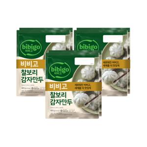 비비고 찰보리 감자만두 400g 2개입 x3개(총 6개)