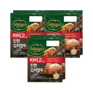 비비고 수제진한김치만두 400g 2개입 x3개(총 6개)