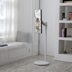 SMB35 이동식 높이조절암 모니터 룸앤 티비스탠드