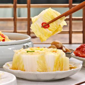셰프애찬 단호박 백김치 1kg/팩