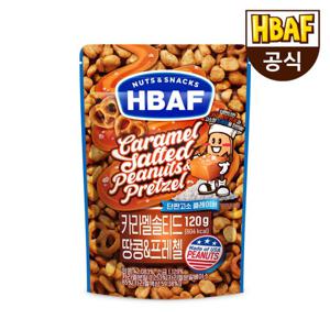 [본사직영] 바프 카라멜 솔티드 땅콩 앤 프레첼 120g