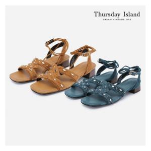 [써스데이아일랜드][Thursday Island] 스터드 보헤미안 샌들(T22