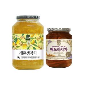 [녹차원] 환절기추천 액상차  배도라지차 550g+레몬생강차 1kg