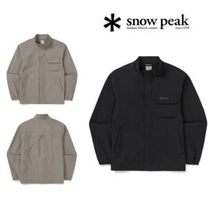 [스노우피크] S25ZMPWB02 코듀라 스탠드넥 바람막이