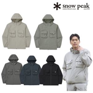 스노우피크 루트 아웃 포켓 바람막이 (S25MMRWB60)
