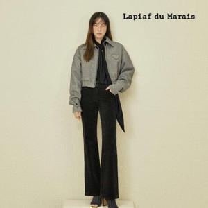 라삐아프 코듀로이 부츠컷 팬츠 블랙 [런칭 가격 44,900원]