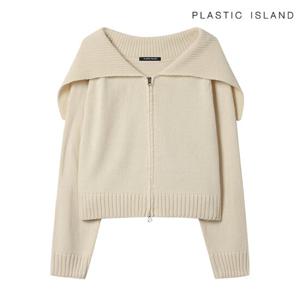 플라스틱아일랜드 투웨이 집업 가디건(PRTKG010)