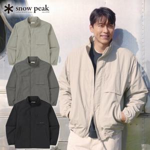 스노우피크 캠플 스탠드넥 바람막이 S25SMCWB12