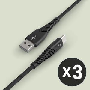 스카이 [3개입] 팔레트 USB C타입 고속충전 케이블 2M Q10