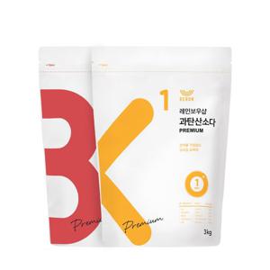 [레인보우샵] 베이킹소다 프리미엄 3kg+과탄산소다 프리미엄 3kg